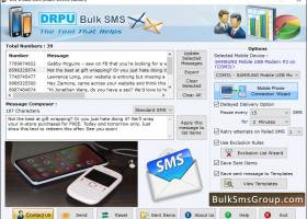Mass Messaging GSM Mobile screenshot