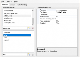 TekSMTP screenshot