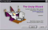 Unzip Wizard screenshot