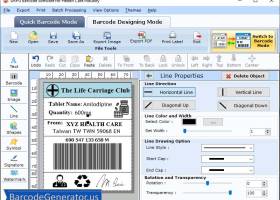 Healthcare Barcode Generator screenshot
