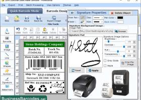 Barcode Label Printing Software screenshot