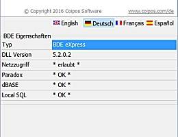 BDE eXpress screenshot