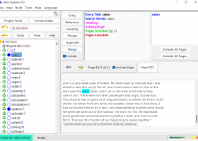 Index Generator screenshot