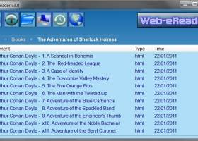 Web-eReader screenshot