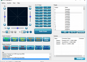 PTZ Controller screenshot