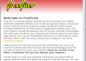 FreeFixer screenshot