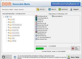 USB Media Data Recovery Software screenshot
