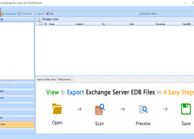 CubexSoft EDB Recovery screenshot