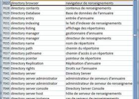 Dataprocessing Dictionary English French screenshot