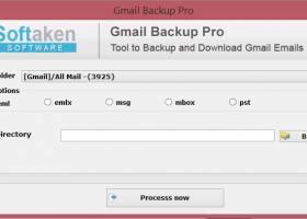 Gmail Backup Pro screenshot