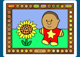 Coloring Book 13: Kids Stuff screenshot