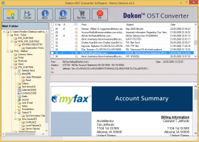 Open OST File in Outlook screenshot
