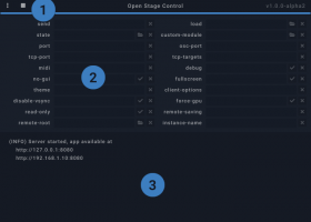 Open Stage Control screenshot