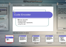 RZ PowerPoint To Video Converter screenshot