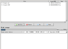AudioCDburner screenshot