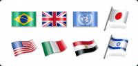 Icons-Land Vista Style Flags Icons Set screenshot