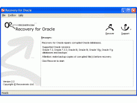 Recovery for Oracle screenshot