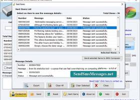 Multi Modems Mass SMS Software screenshot