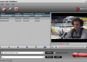 Pavtube MXF MultiMixer screenshot
