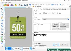 Label Designing Template screenshot
