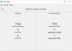 Twin Folders screenshot
