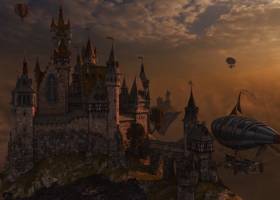 Sky Citadel 3D Screensaver screenshot