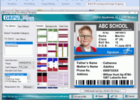 School ID Cards Maker Software screenshot