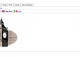 ApPHP Tabs Pro AJAX Enabled menu control screenshot