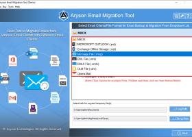 Aryson Email Migration Software screenshot