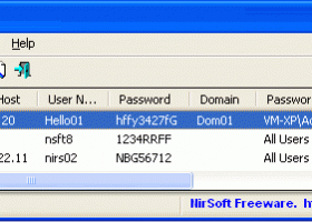 Dialupass screenshot
