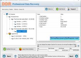 DDR Professional Data Recovery Software screenshot