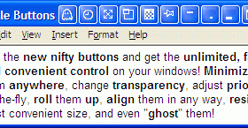 Actual Title Buttons screenshot