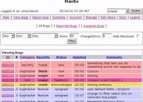BitNami Mantis Stack screenshot