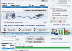 Bulk Messaging Program screenshot