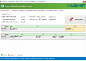 Macrorit Data Wiper screenshot