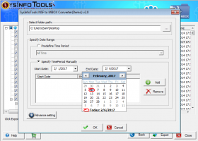 SysInfoTools NSF to MBOX Converter screenshot