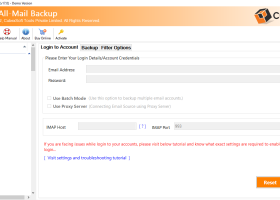 CubexSoft All-Mail Backup screenshot