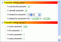 TParamTreeview screenshot