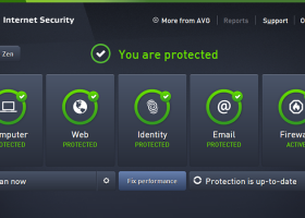 AVG Internet Security screenshot
