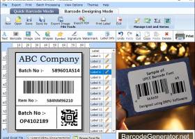 How to Operate Barcode Generator screenshot