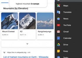 Black Menu screenshot
