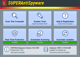 SUPERAntiSpyware Professional Edition screenshot