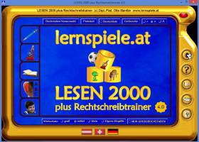 LESEN 2000 plus Rechtschreibtrainer screenshot