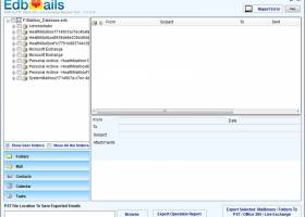 EdbMails screenshot