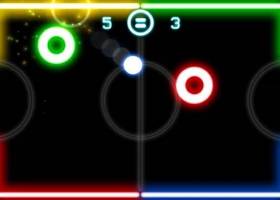 PC Glow Hockey screenshot