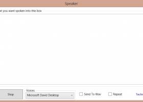 Speaker screenshot