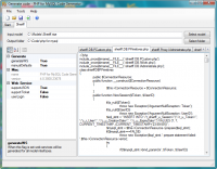 RISE PHP for MySQL code generator screenshot