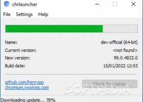 chrlauncher screenshot