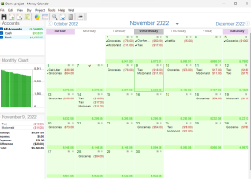 Money Calendar screenshot