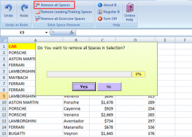 Excel Space Remover screenshot